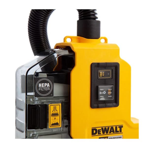 18V XR Borstlös bärbar dammsugare (utan batteri eller laddare) - DEWALT - DWH161N-XJ