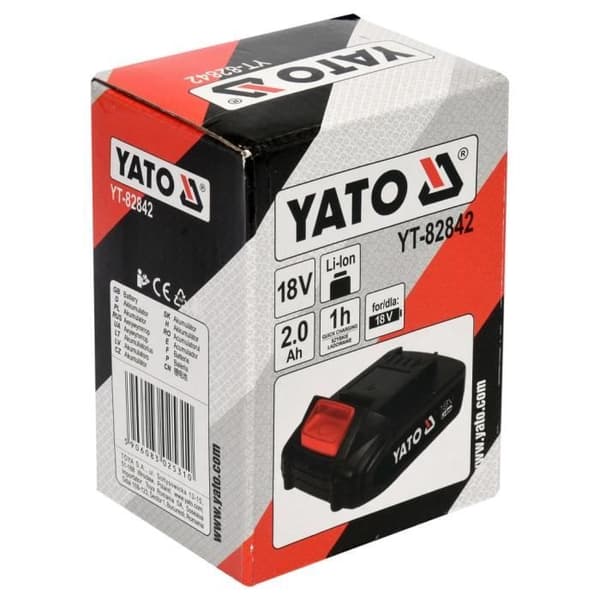 YATO 2.0Ah 18V Li-Ion batteri