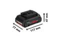 Miniatyrbild 2 av 4: Batteri PROCORE 18V 4.0Ah Professional i kartong - BOSCH - 1600A016GB