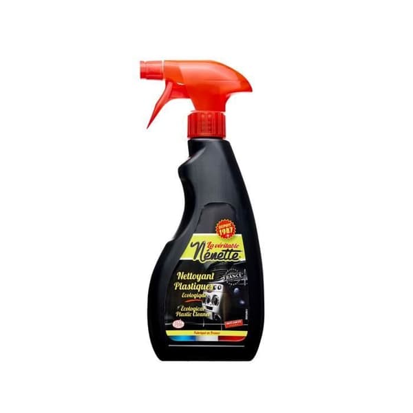 LA NENETTE Plastic Cleaner tar bort damm och renoverar bilens alla plaster! ECOCERT-certifierad produkt