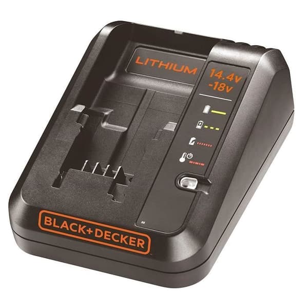 SVART + DECKER - 1A snabbladdare + 18V / 1,5AH batteri
