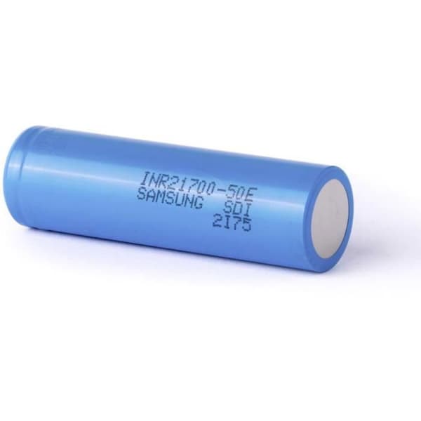 Speciellt uppladdningsbart batteri 21700 Samsung INR21700-50E INR2170050E Li-Ion 3,6 V 4900 mAh platt huvud 1 st (s) | MODELLERINGSVERKTYG -