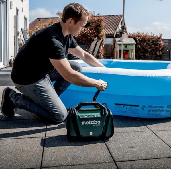 METABO AK 18 MULTI borrskruvmejsel - 18V 3Ah Li-ion batteri - 8A starteffekt