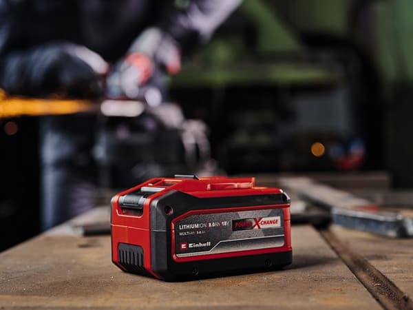 Einhell Batteri 8,0 Ah Multi-Ah Power X-Change PLUS (18V, 5-8 Multi-Ah, för alla Einhell Power X-Change-enheter)