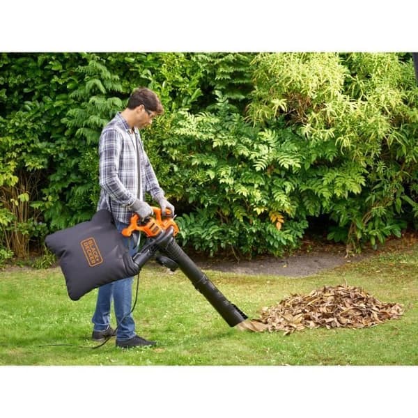 Sladdad dammsugare med blåsfunktion BLACK+DECKER - BEBLV260-QS - 2600W - 40L påse - Bi-rörssystem