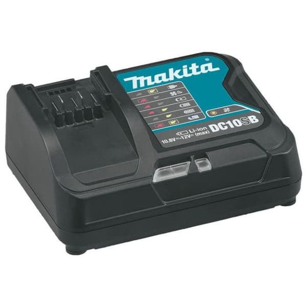 Paket med 2 10,8V 2Ah batterier + DC10SB laddare - Makita - Li-ion