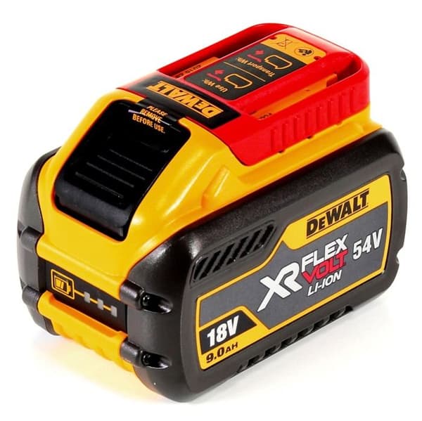 DeWalt DCB 547 FLEXVOLT batteri 54 V / 18 V 9,0 Ah - 9000 mAh Li-Ion med laddningsindikator