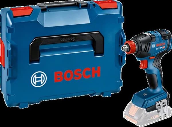 18V slagskruvmejsel/mutterdragare GDX 18V-200 (utan batteri eller laddare) i L-BOXX fodral - BOSCH - 06019J2205