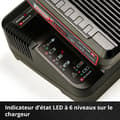 Miniatyrbild 4 av 4: Einhell Starter Kit 4,0 Ah Power X-Change (Litiumjon, 18V, 1 laddare + 1 batteri 4,0 Ah)