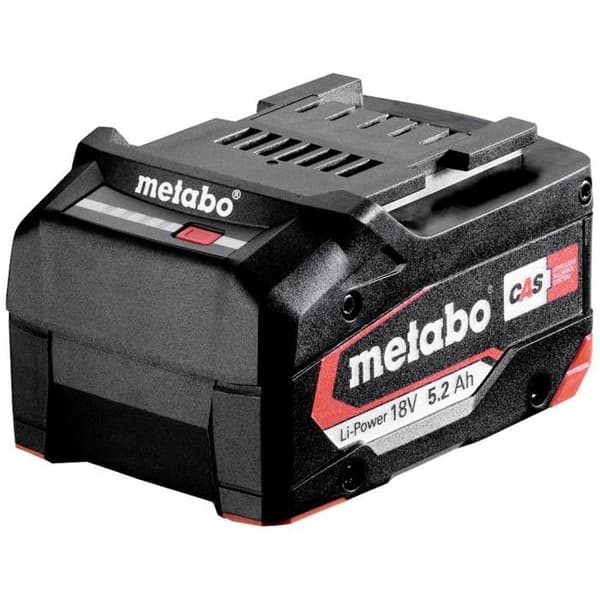 Metabo 625028000 Verktygsbatteri 18 V 5,2 Ah Li-Ion
