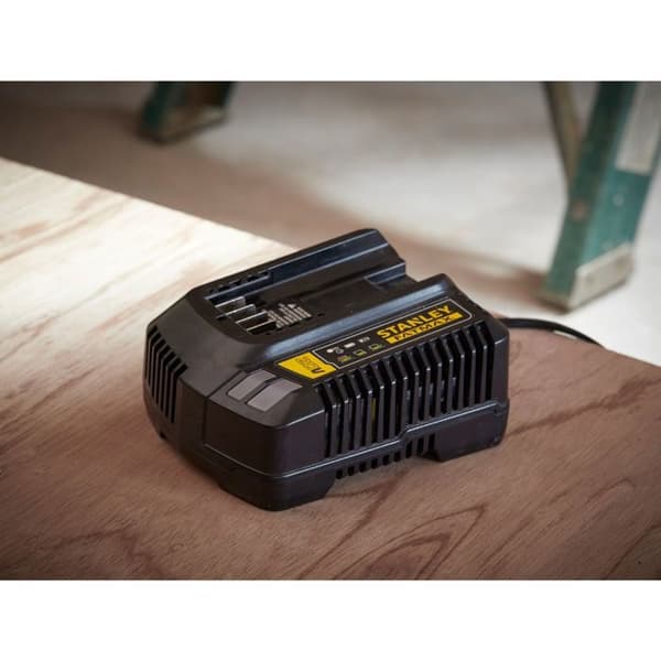 Sats med 1 18V 4Ah LITHIUM-ION-batteri och 2Ah-laddare V20-serien - STANLEY Fatmax SFMCB14M1-QW