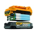 Miniatyrbild 2 av 3: Dewalt 2-pack DeWalt 18V XR Powerstack med reservbatteri, 1,7Ah med påse batteriteknologi DCBP034E2-XJ