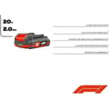 Miniatyrbild 2 av 2: Litiumjonbatteri 20V, 2,0 Ah - FORMEL 1 - Hög prestanda - Alla sladdlösa verktyg
