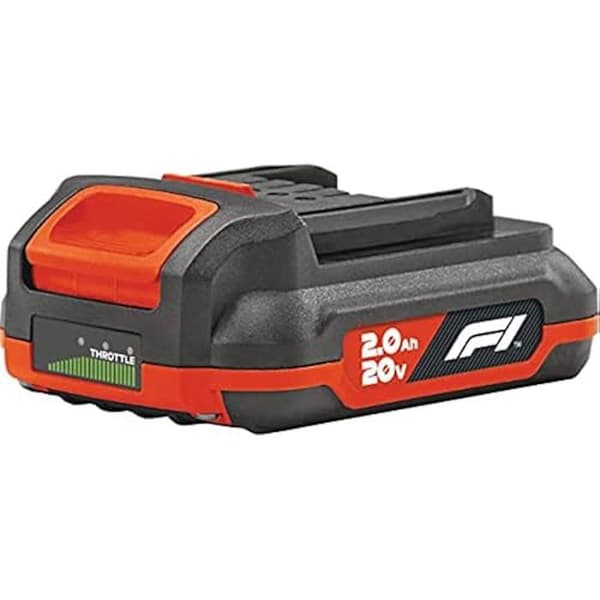 Litiumjonbatteri 20V, 2,0 Ah - FORMEL 1 - Hög prestanda - Alla sladdlösa verktyg