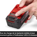 Miniatyrbild 4 av 6: Einhell Startpaket 5,2 Ah Power X-Change (Litium-Ion, 18V, 1 laddare + 1 batteri 5,2 Ah)