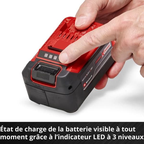 Einhell Startpaket 5,2 Ah Power X-Change (Litium-Ion, 18V, 1 laddare + 1 batteri 5,2 Ah)