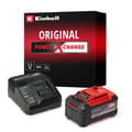 Miniatyrbild 1 av 6: Einhell Startpaket 5,2 Ah Power X-Change (Litium-Ion, 18V, 1 laddare + 1 batteri 5,2 Ah)