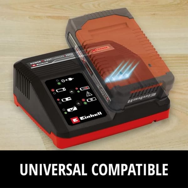 Laddare - EINHELL - Power X-Fastcharger 4 A - Spänning 21 V - Ström 4000 mA - Universell