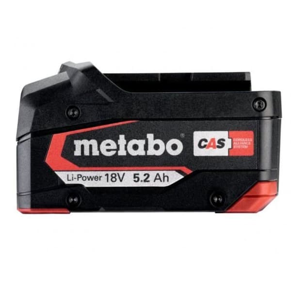 Metabo 625028000 Verktygsbatteri 18 V 5,2 Ah Li-Ion