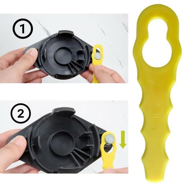 Reservblad - Phonillico® - RAC155 RAC157 RAC158 - 50 stycken - Kompatibel med Ryobi - 6,7 cm