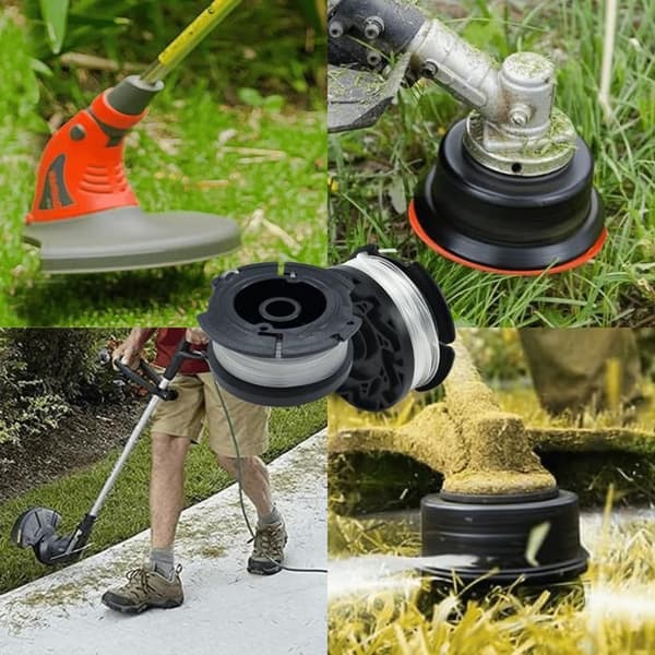 Grästrimmer trådspole - Black och Decker - A6481 - Ø 1,65mm - L9,1m - Pack med 8 spolar