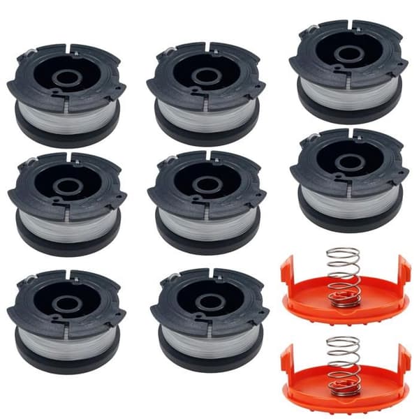 Grästrimmer trådspole - Black och Decker - A6481 - Ø 1,65mm - L9,1m - Pack med 8 spolar