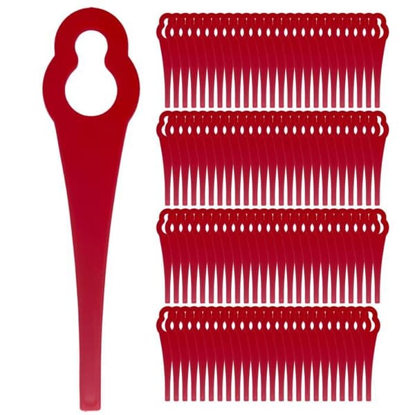 Ersättningsblad - Phonillico® - Kompatibel med Einhell GE-CT 18 Li - Pack med 100 - 9 cm - Nylon