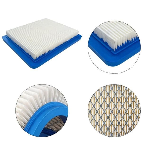 Luftfilter - Phonillico® - 491588 - Kompatibel med Briggs och Stratton samt Honda - Paket med 2 filter