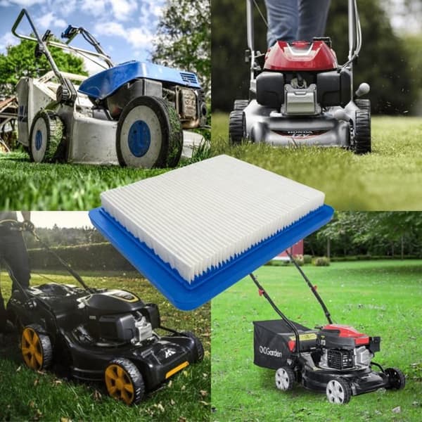 Luftfilter - Phonillico® - 491588 - Kompatibel med Briggs och Stratton samt Honda - Paket med 2 filter