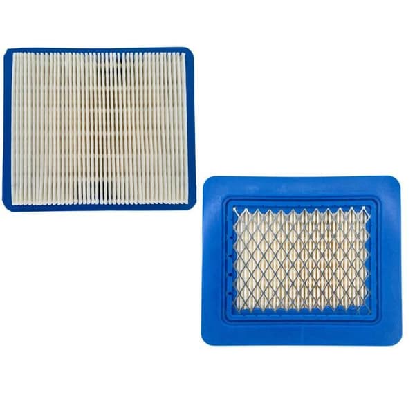 Luftfilter - Phonillico® - 491588 - Kompatibel med Briggs och Stratton samt Honda - Paket med 2 filter