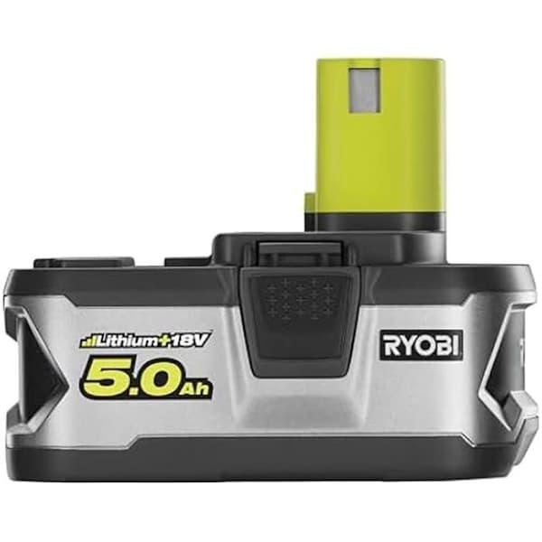Litiumbatteri - RYOBI - RB18L50 - 5,0 Ah - 18 V - Kompatibel med 40 verktyg