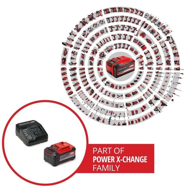 Einhell Startpaket 5,2 Ah Power X-Change (Litium-Ion, 18V, 1 laddare + 1 batteri 5,2 Ah)