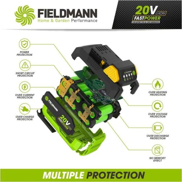 Batteri - FIELDMANN - 20V - 8Ah