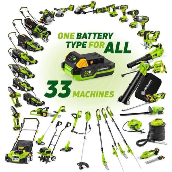 Batteri - FIELDMANN - 20V - 8Ah