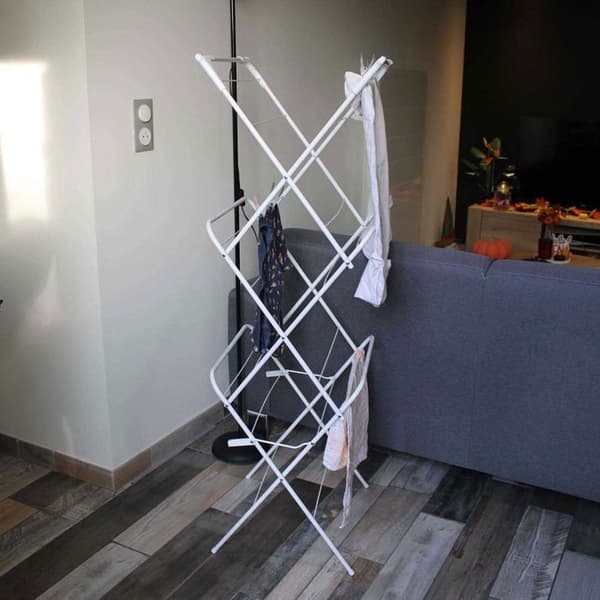 Vittor med 10 meters torkning vit