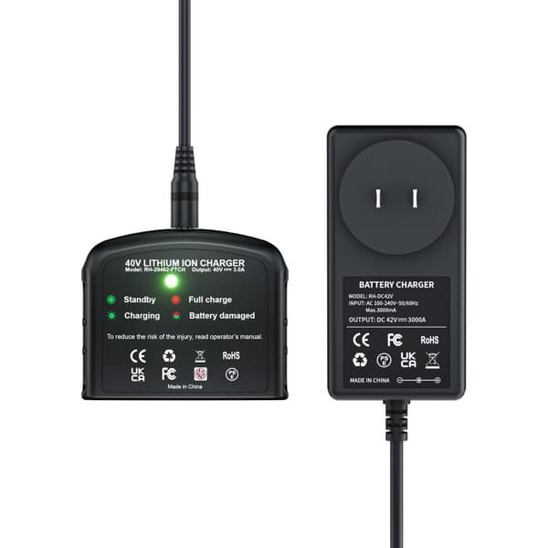 Greenworks 40V Akka, 6000mAh Kapasiteetti, Yhteensopiva Useiden Mallien Kanssa,Jaettu laturi
