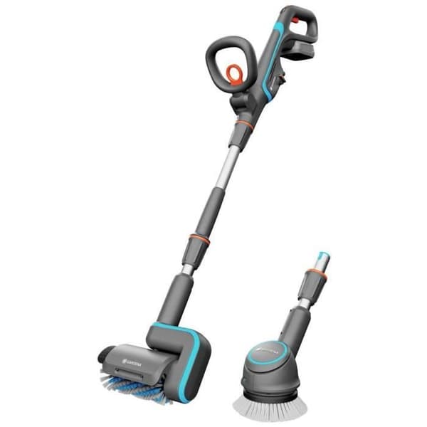 Multifunktionstvätt - GARDENA - AquaBrush Universal P4A - Trådlös 18 V - Ytbehandling - Motoriserad