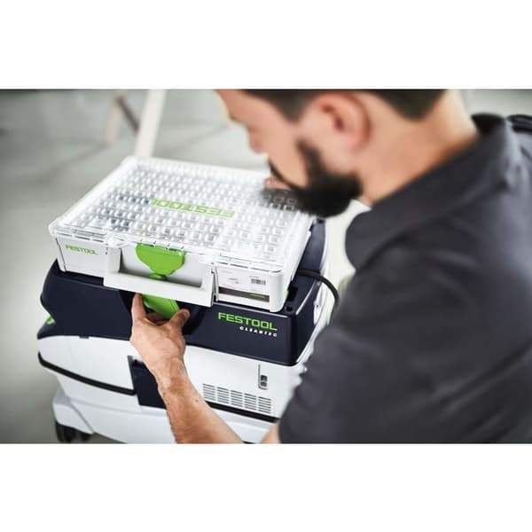 Festool Systainer SYS3 ORG M 89 22xESB Organizer - Nätladdare - Li-ion batteri