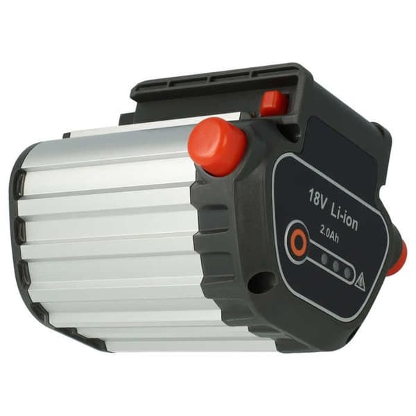 vhbw Li-Ion-batteri 2000mAh (18V) för elektriska trädgårdsverktyg Gardena Li-18/23 R gräsklipparbatteri EasyCut som 09840-20