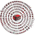 Miniatyrbild 2 av 4: Einhell Snabbladdare Power X-Change (18V, litium-ion, 200-260V, 50-60 Hz, snabbladdning 4 A)
