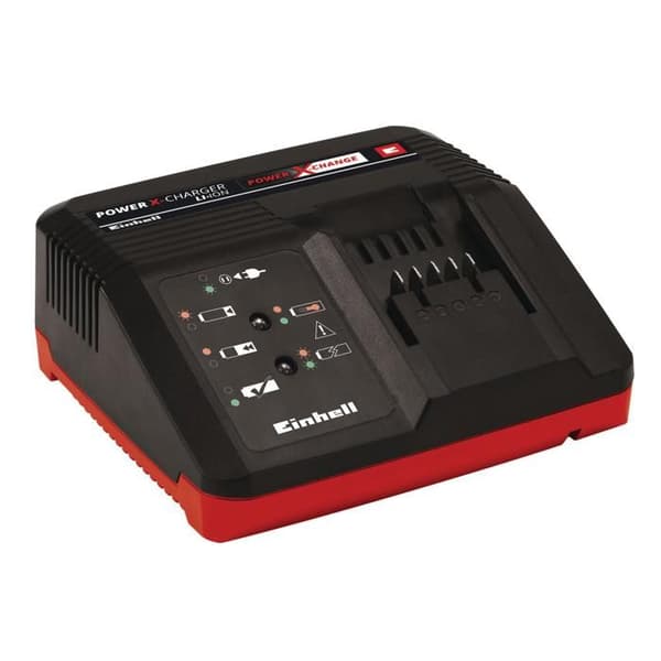 Einhell Snabbladdare Power X-Change (18V, litium-ion, 200-260V, 50-60 Hz, snabbladdning 4 A)