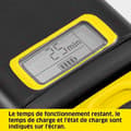Miniatyrbild 3 av 6: KARCHER Power 18V/5Ah batteri med nätladdare - LCD-skärm och halkfria handtag