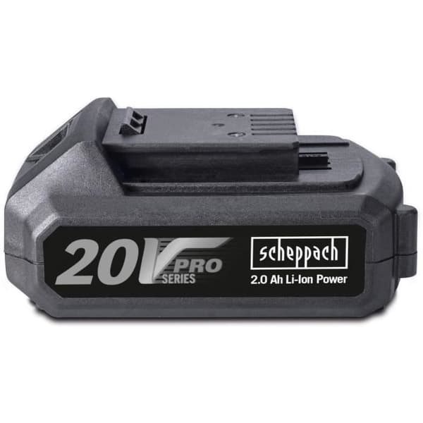 SCHEPPACH Li-ion batteri - 20V - 2,0Ah - BA2.0-20ProS