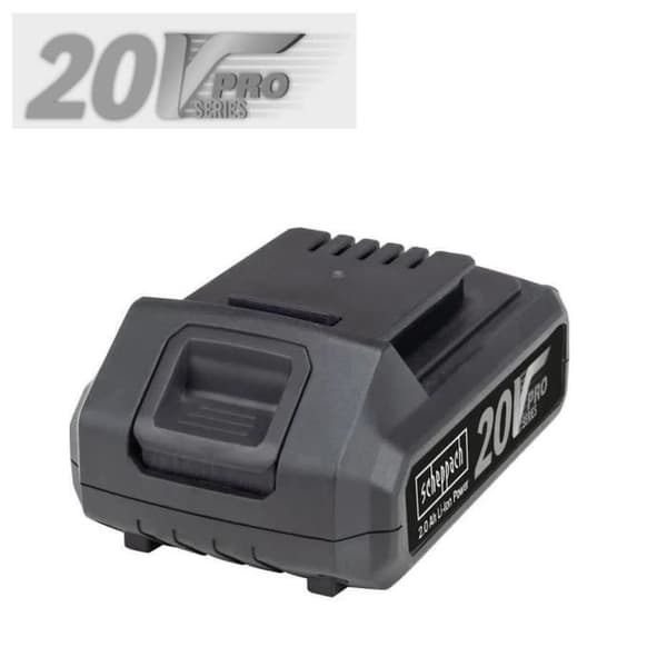 SCHEPPACH Li-ion batteri - 20V - 2,0Ah - BA2.0-20ProS