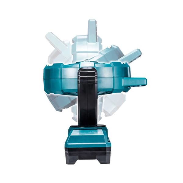 Fläkt - MAKITA - DCF203Z - Dubbel strömförsörjning - Oscillation - Timer
