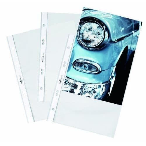 Dokumentfickor - Hållbar - 265119 - Pack med 4 - A5 - Transparent