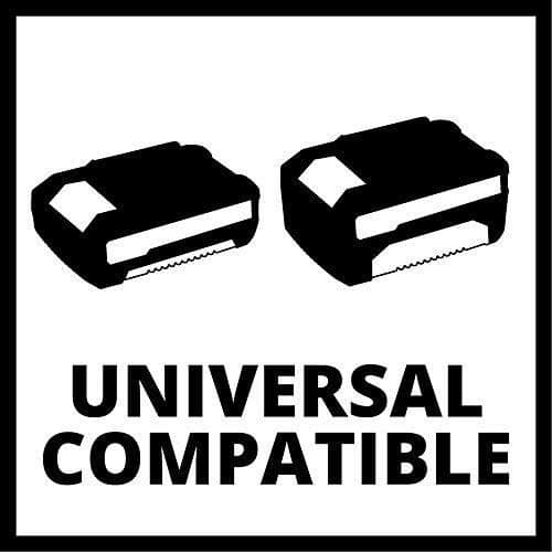 Einhell Startpaket 2 x 3,0 Ah Power X-Change och Twincharger Kit (litiumjon, 18 V, 2 x 3,0 Ah, kompatibel med alla 451208)