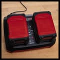 Miniatyrbild 4 av 4: Einhell Startpaket 2 x 3,0 Ah Power X-Change och Twincharger Kit (litiumjon, 18 V, 2 x 3,0 Ah, kompatibel med alla 451208)