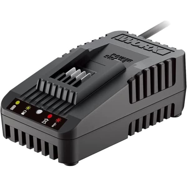 Laddstation - WORX - WA3880 - 20 V Li-Ion laddare - 2,0 A - PowerShare-kompatibel