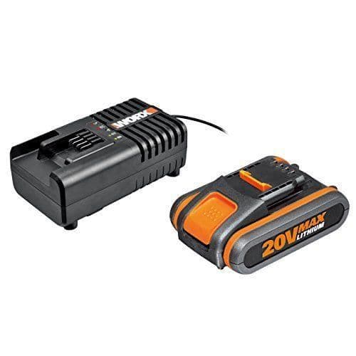Worx Power Share Set med 20V/2000mAh Li-Ion Battery Plus-laddare, 1st, - WA3601